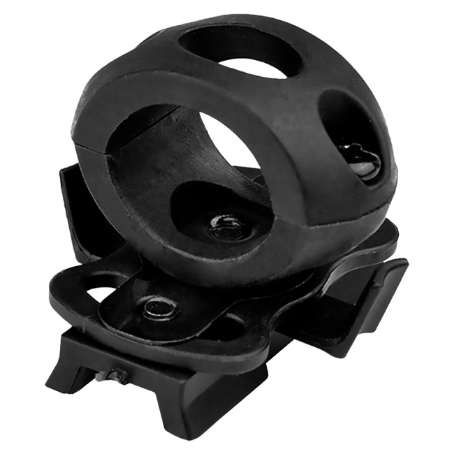 тактический фонарик с креплением к шлему