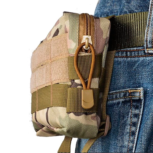 подсумок молле с камуфляжем