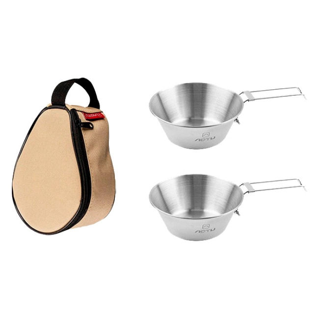 набор посуды походный