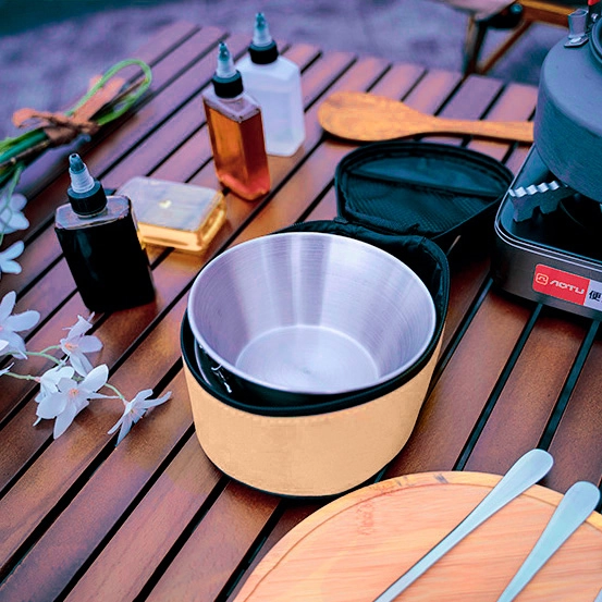 набор посуды походный