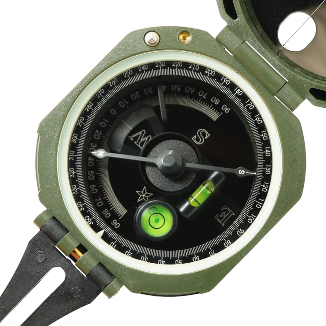 компас в темряві, що світиться