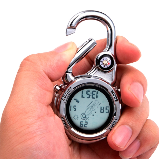 брелок многофункциональный с часами