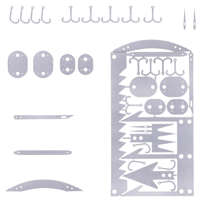 карта выживания мультитул