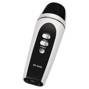 Портативное мини караоке для телефона, ноутбука в виде микрофона мини караоке