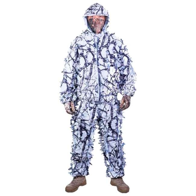 маскировочный зимний костюм