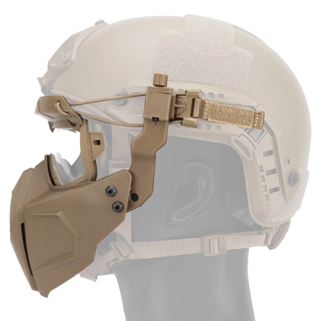 тактические маска с очками для шлема