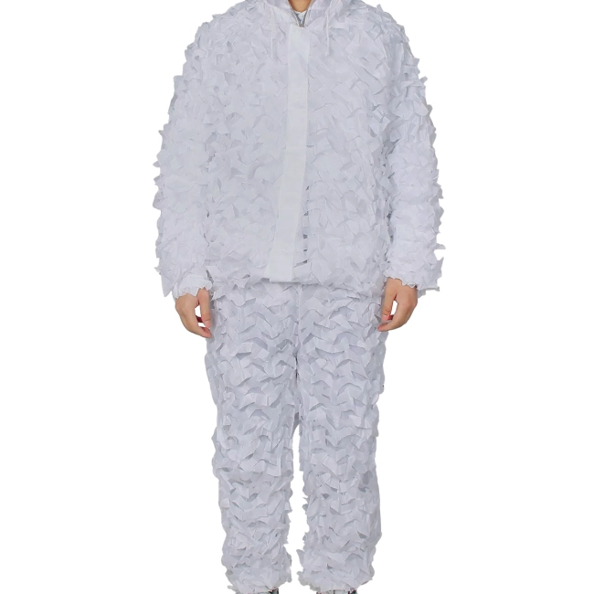 зимний маскировочный костюм белый