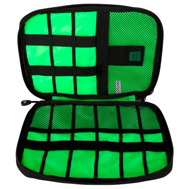 тактичний органайзер для зберігання гаджетів із проводами