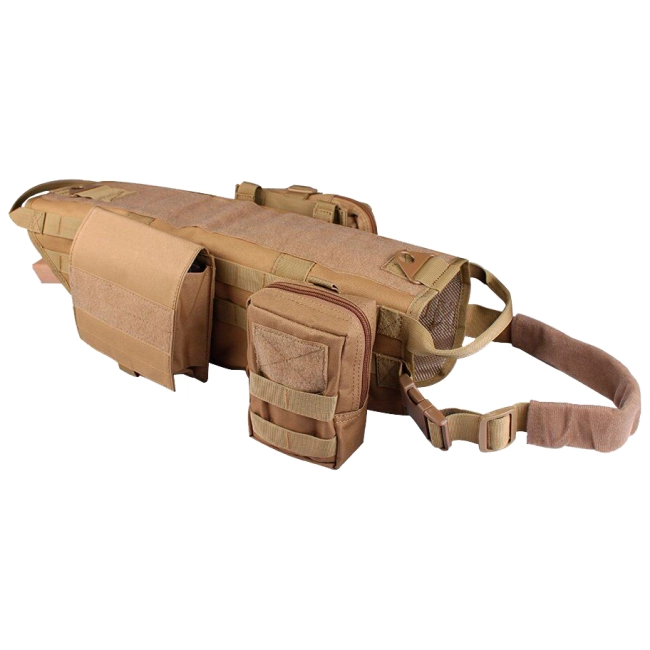 тактичний жилет для собак molle