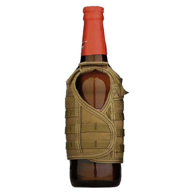 декоративний тактичний жилет для пляшки