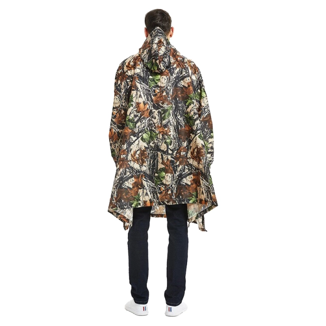 камуфляжная накидка от дождя