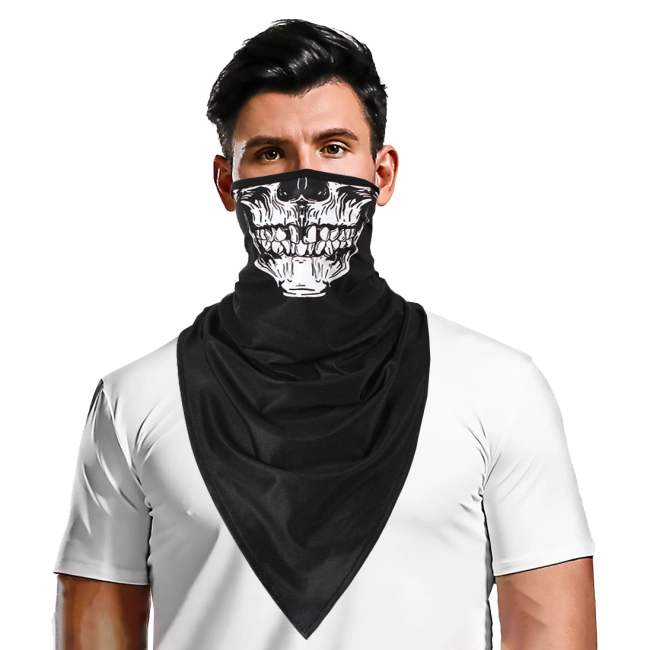 маска-шарф для обличчя череп