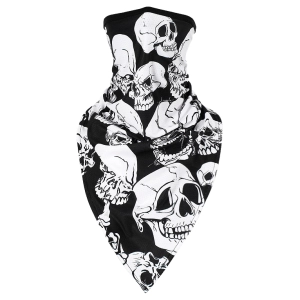 шарф труба с черепами