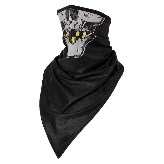 бафф с черепом на лицо