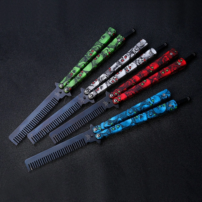 железная расческа бабочка