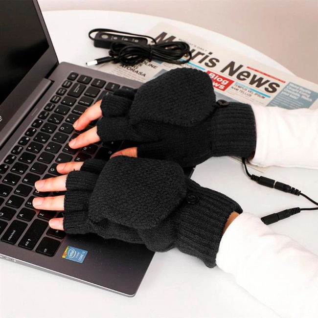 перчатки с usb подогревом