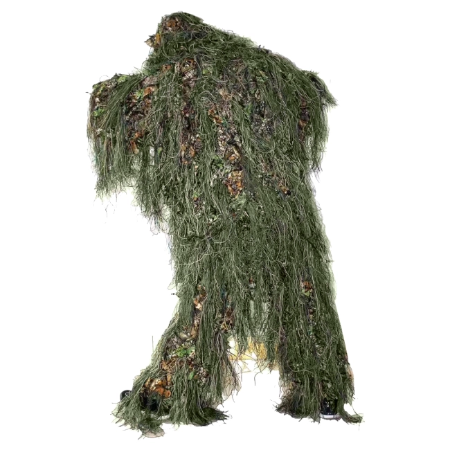 костюм с листьями для маскировки