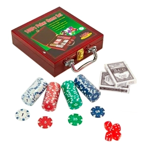 набір для покеру в кейсі