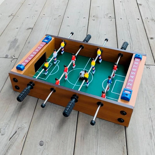детский настольный футбол