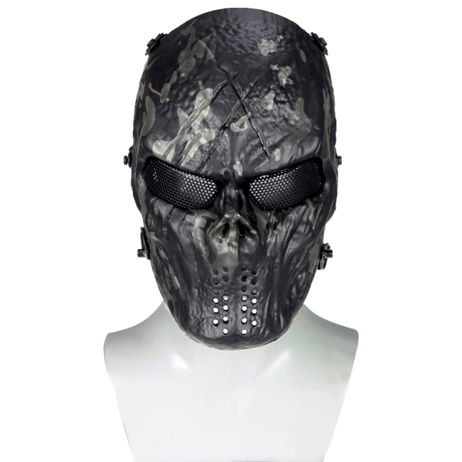 маска захисна на все обличчя тактична