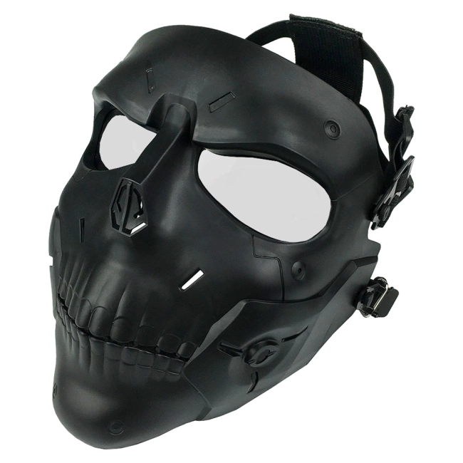 тактична маска з черепом для шолома