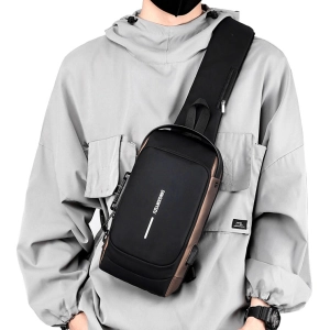 сумка через плечо с кодовым замком