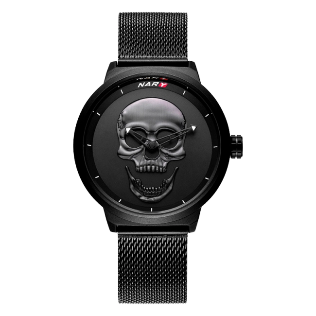 годинник з черепом на циферблаті