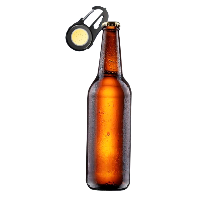 аккумуляторный фонарик с карабином