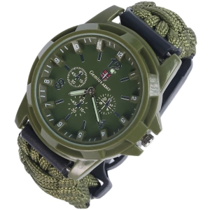 Годинник на руку з ремінцем з паракорду годинник на руку з ремінцем з паракорду