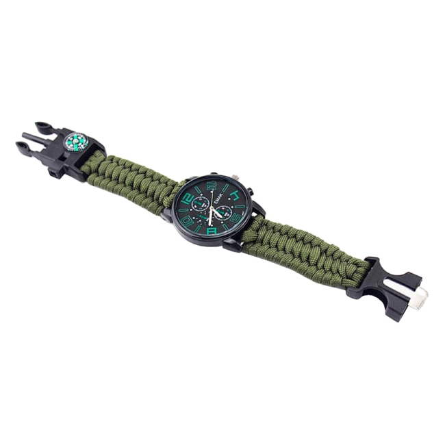 годинник з плетеним паракордом