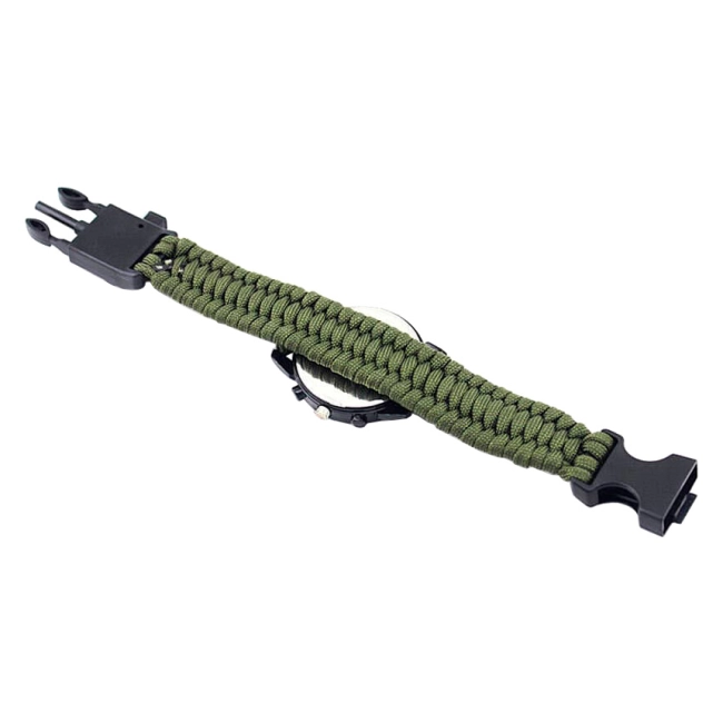 годинник з ремінцем зі сплетенного паракорду