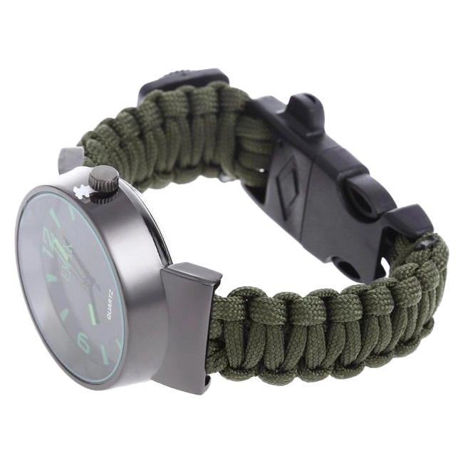 годинник з ремінцем з паракорду тактичний