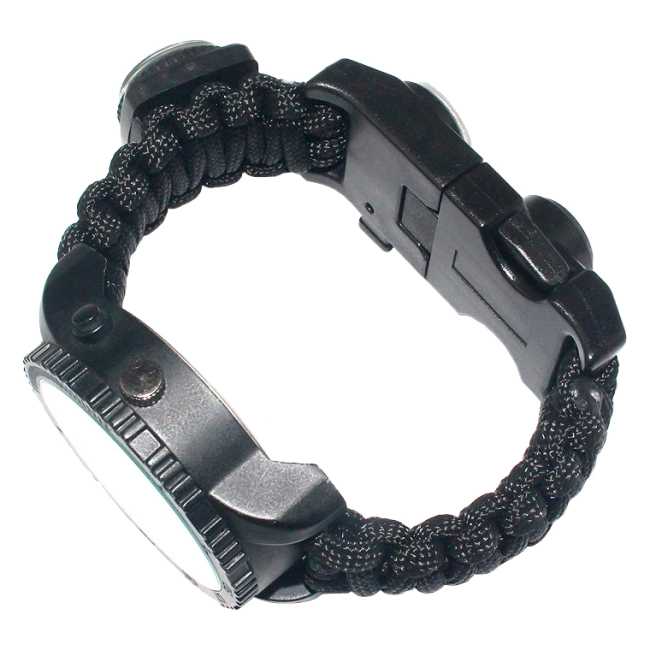 часы тактические с браслетом из паракорда