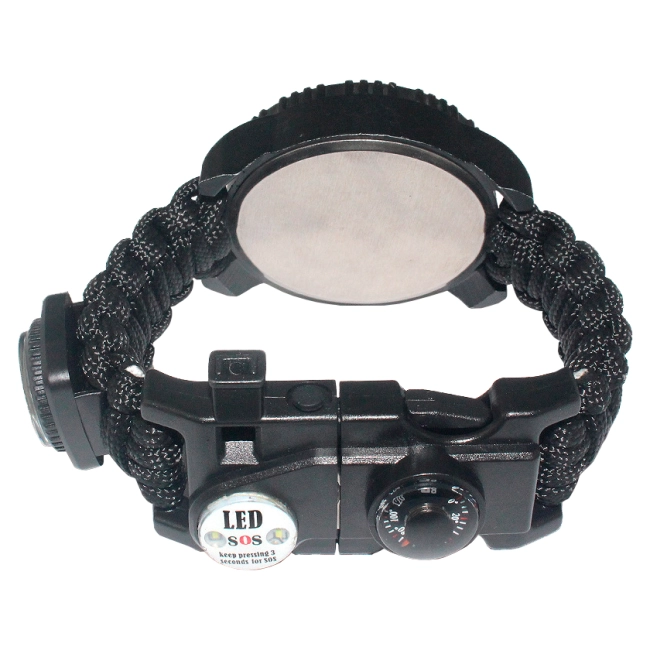 часы тактические из паракорда для выживания