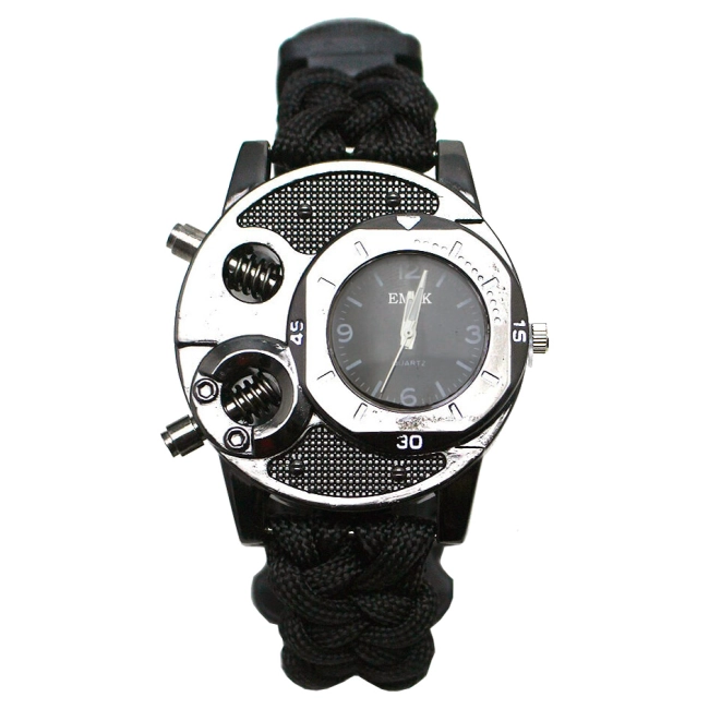 годинник наручний з ремінцем з паракорду