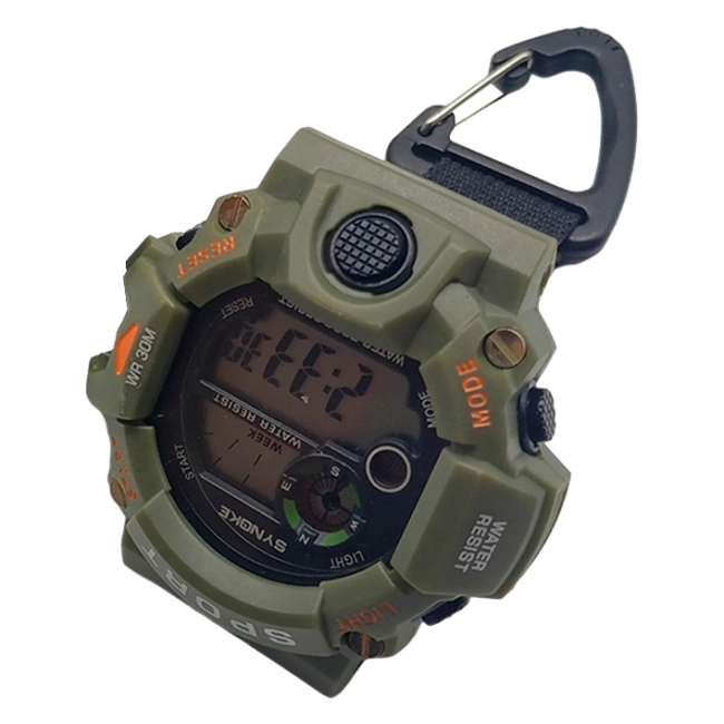 годинник тактичний на карабіні