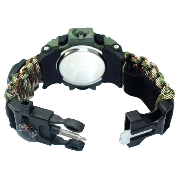 годинник тактичний з компасом і термометром