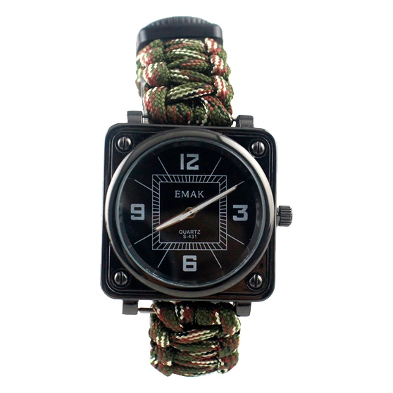 часы на руку из паракорда