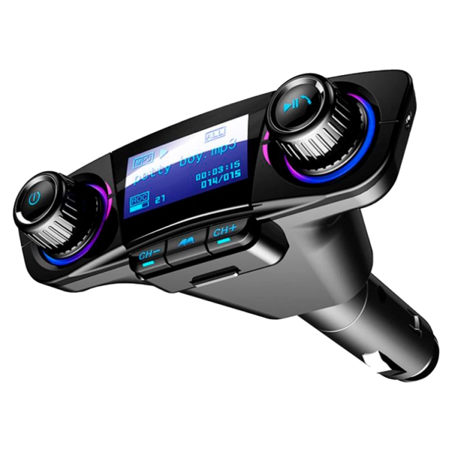 fm-модулятор в автомобиль с bluetooth
