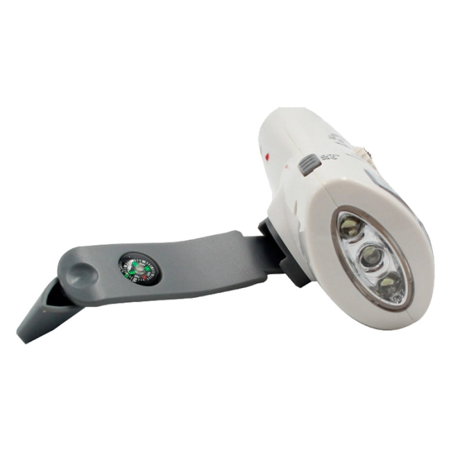 динамо ліхтарик світлодіодний з радіоприймачем