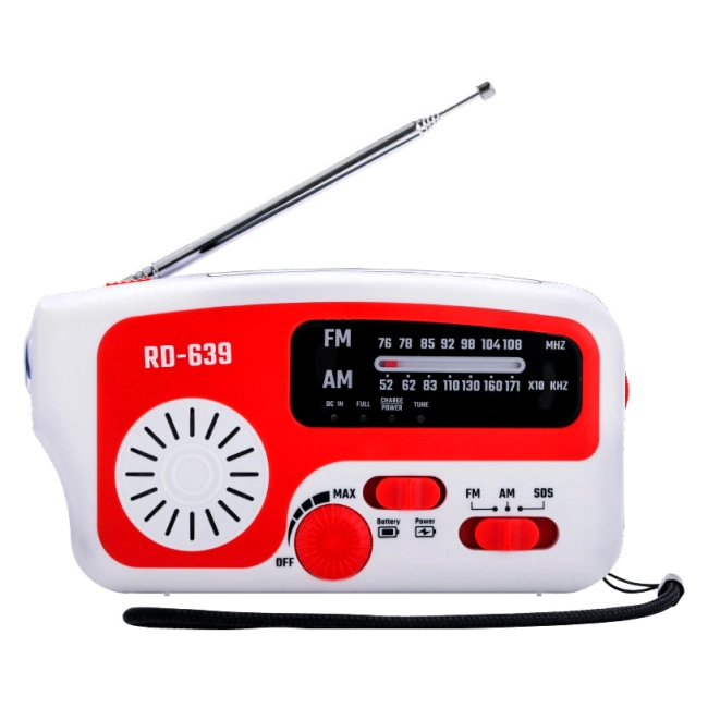 динамо радіоприймач на сонячній батареї