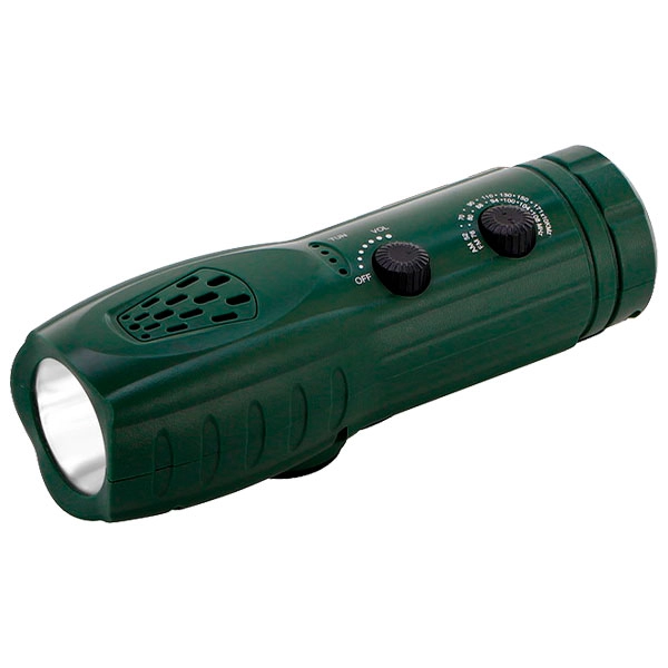 динамо фонарь с радио