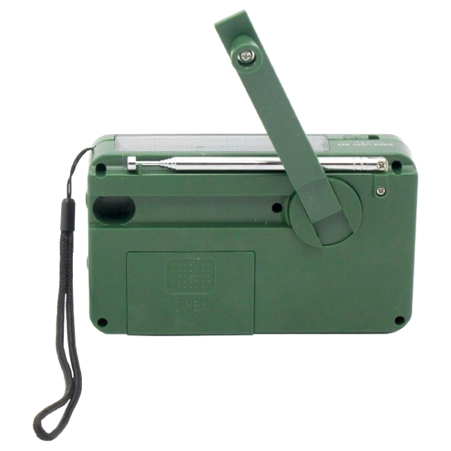 портативное радио с динамо машиной