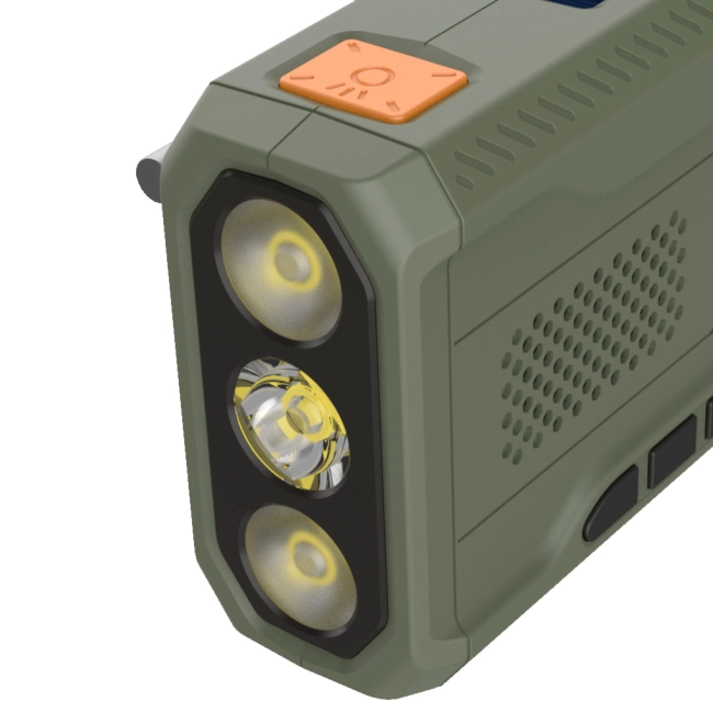 радиоприемник с динамо машиной на аккумуляторе