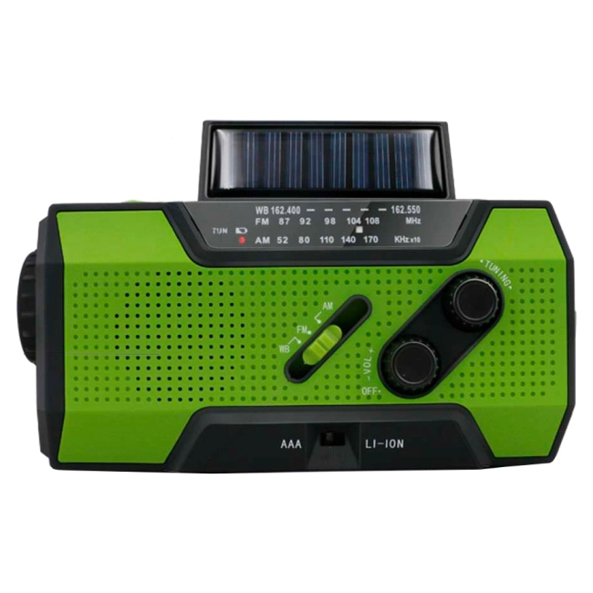 радиоприемник динамо с фонариком