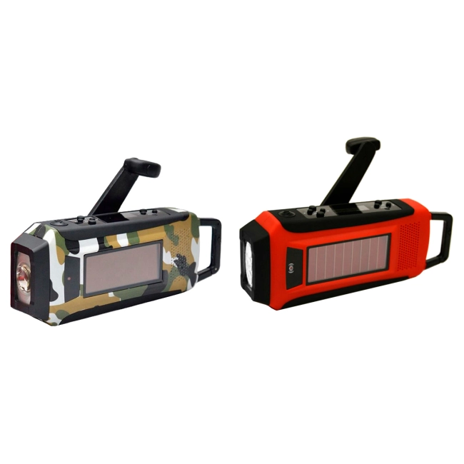 радиоприемник с динамо и фонариком