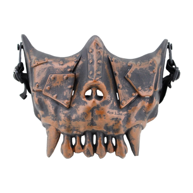 купить полумаску череп