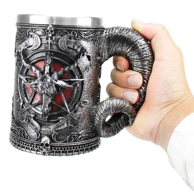 кухоль з пентаграмою