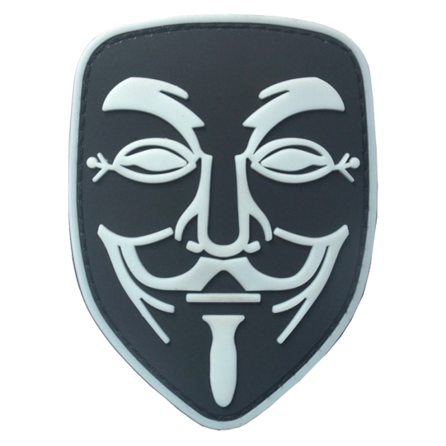 патч тактичний гай фокс на липучці