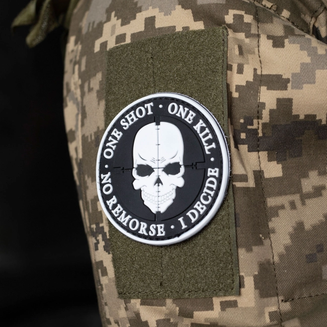 шеврон one shot one kill